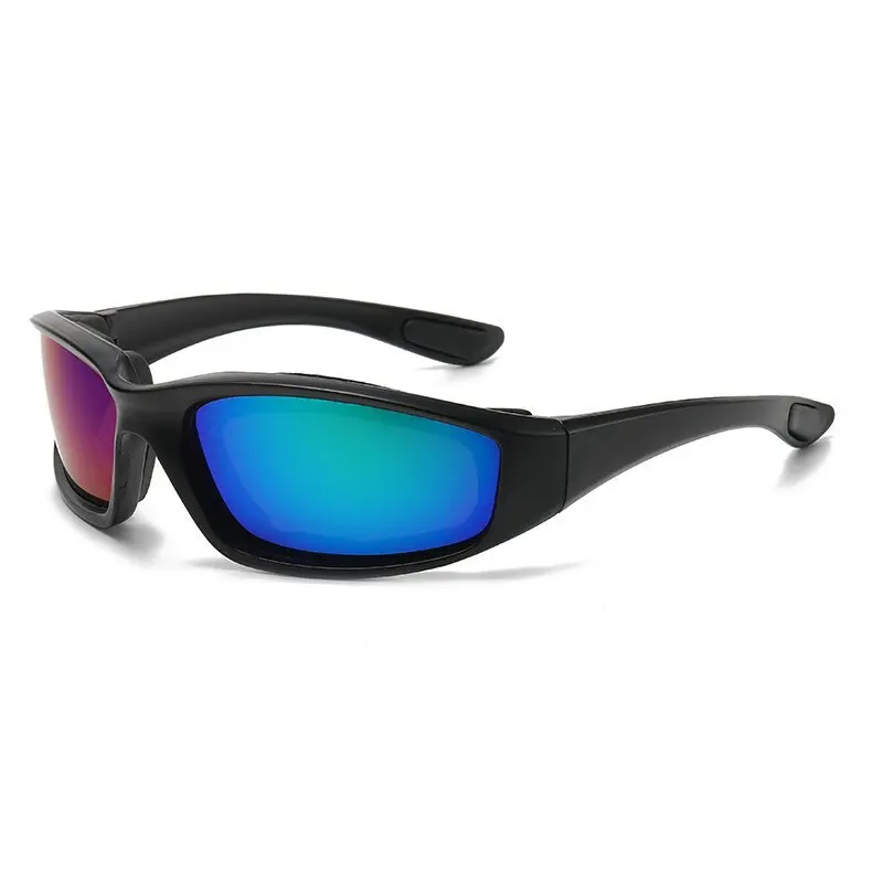 Winddichte motorbril UV-bescherming Heren Motorbril Rijbrillen Heren Oogbescherming Winddichte Moto-brilaccessoires: Blauw