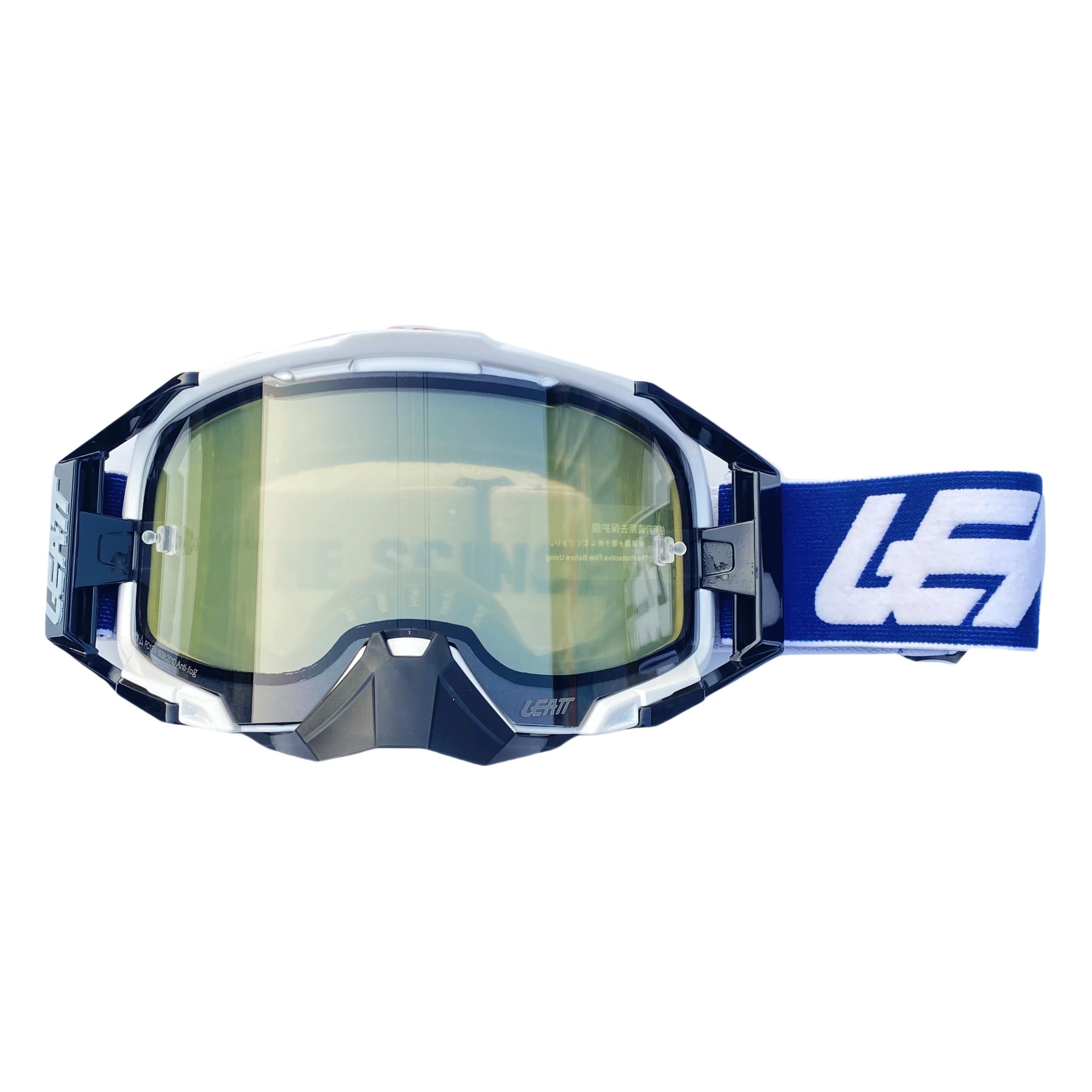 Leatt 6.5 ultra hd anti-dug brille clarity motocross enduro cykling moto dirt bike mtb riding solbriller hd sportsbriller: Mørkegrå