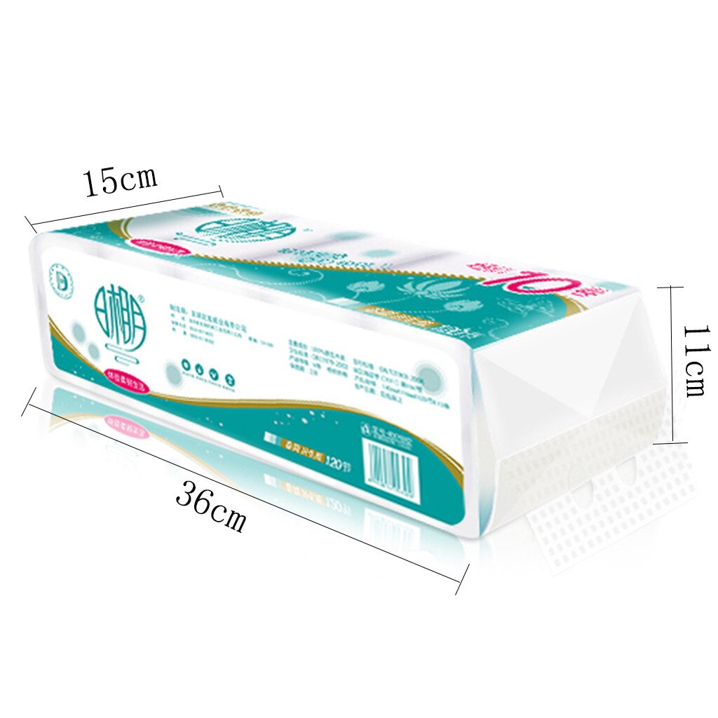 10Pcs Paper Towels Household Napkins Dust-Free Household Meal Paper Toilet Paper toilet paper rolls pack rolling paper D401