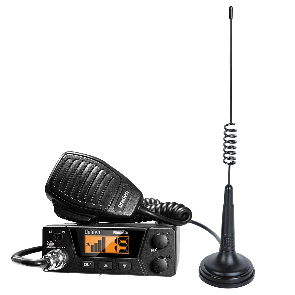 27 mhz cb radioantenne mag -1345 pl259 stik med magnetbase og 4 meter føderkabelcenter til borgerbåndradio