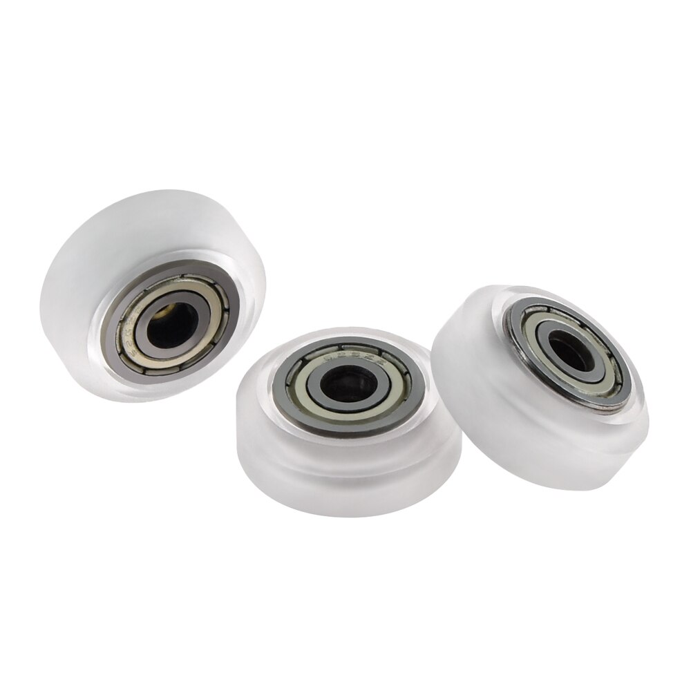10 stk/parti cnc openbuilds hjul pom med lejer store modeller passive runde hjul mellemhjul tandhjul perlin hjul til ender 3 blåere