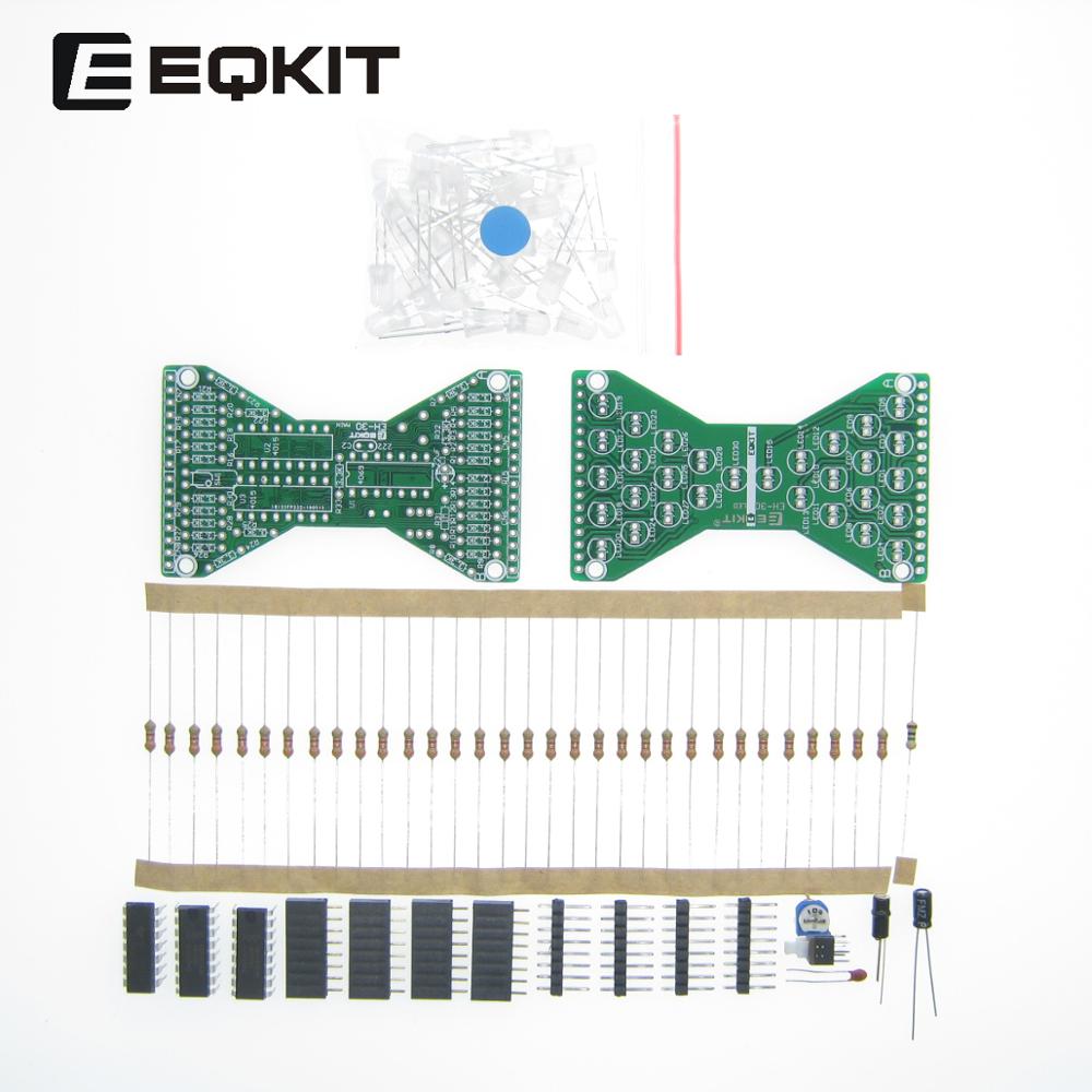 EQKIT Kit de bricolage sablier électronique/composants de sablier électronique/sablier électronique bricolage/Kit électronique intéressant: Bleu