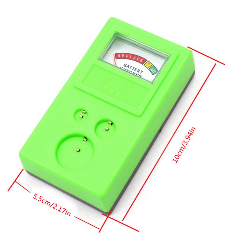 1.55-3v horlogegereedschappen voor het testen van de batterij van horloges, knoopcelbatterijen voor horloges, reparatieset voor horloges
