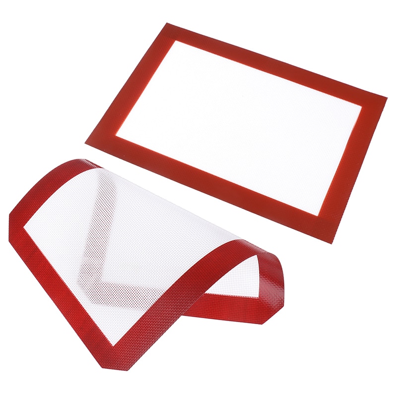 Outil de revêtement de feuille de four antiadhésif de tapis de cuisson de Silicone de catégorie comestible pour des accessoires de cuisson de cuisine de Biscuit/pain/macaron/Biscuit