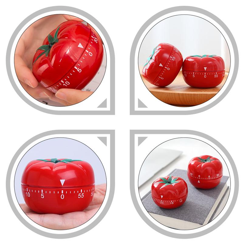 2pcs Tomato Timer Kitchen Cooking Timers Mechanical Cooking Timers Tomato Timer Kitchen Timer Reminder