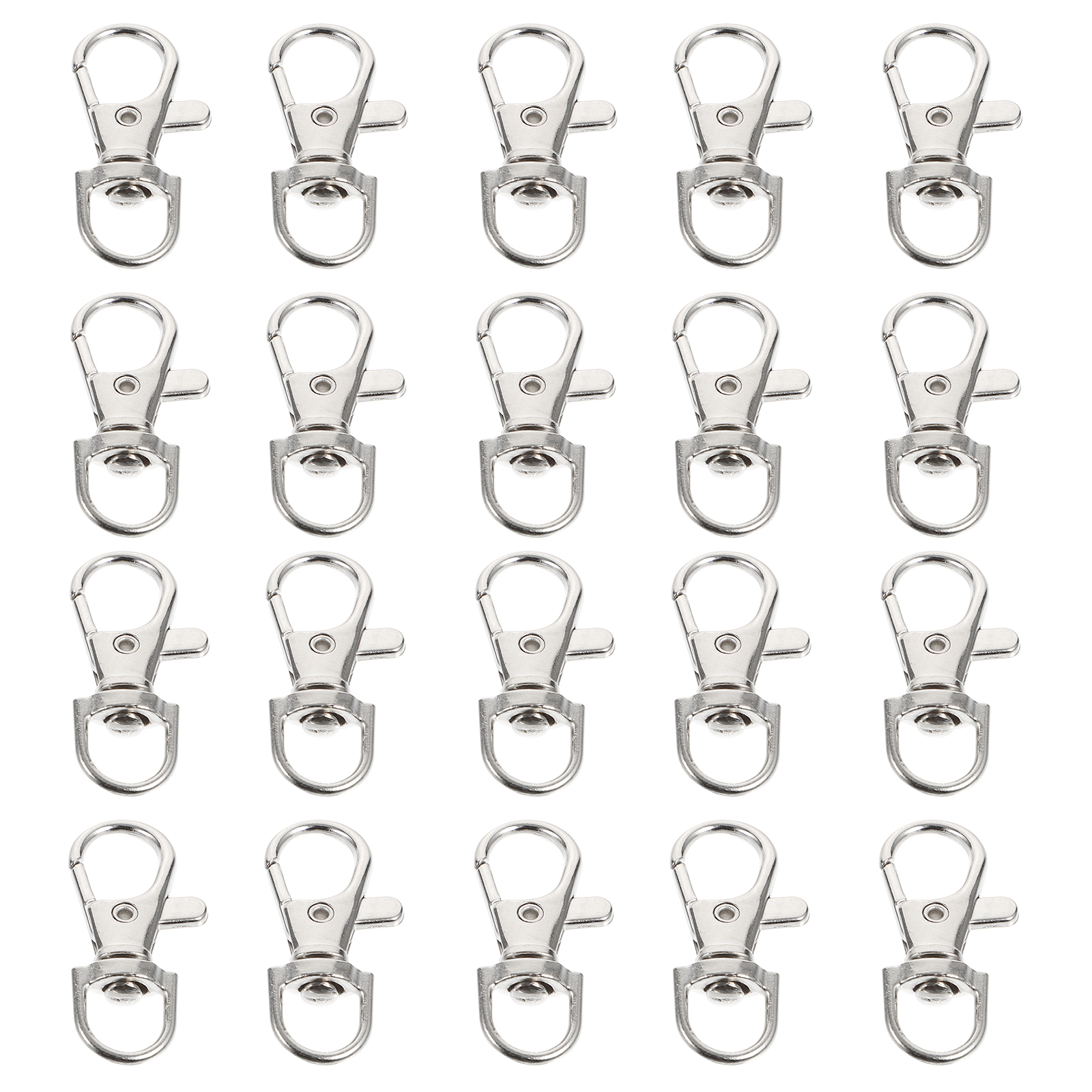 20pcs Cage Locks Pet Bird Cage Door Lock Stainless Steel Locks Cage Buckle Lock Cage Supply for Outdoor: Default Title