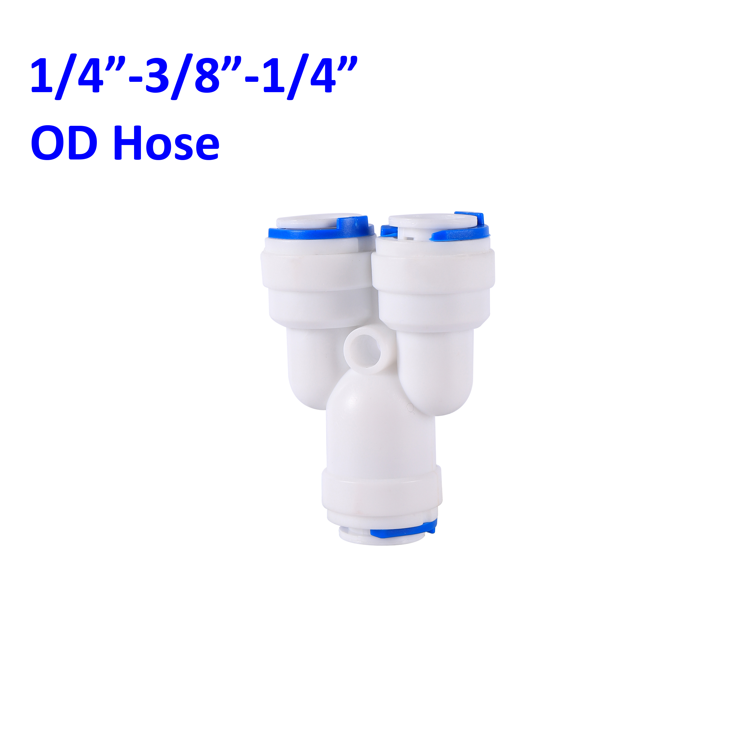 1/4" OD 3/8" Pipe Sliding Lock Quick Couplers Reverse Osmosis Garden Water Connection Accessories Garden Supplies Y-Joint Adapte: 2973