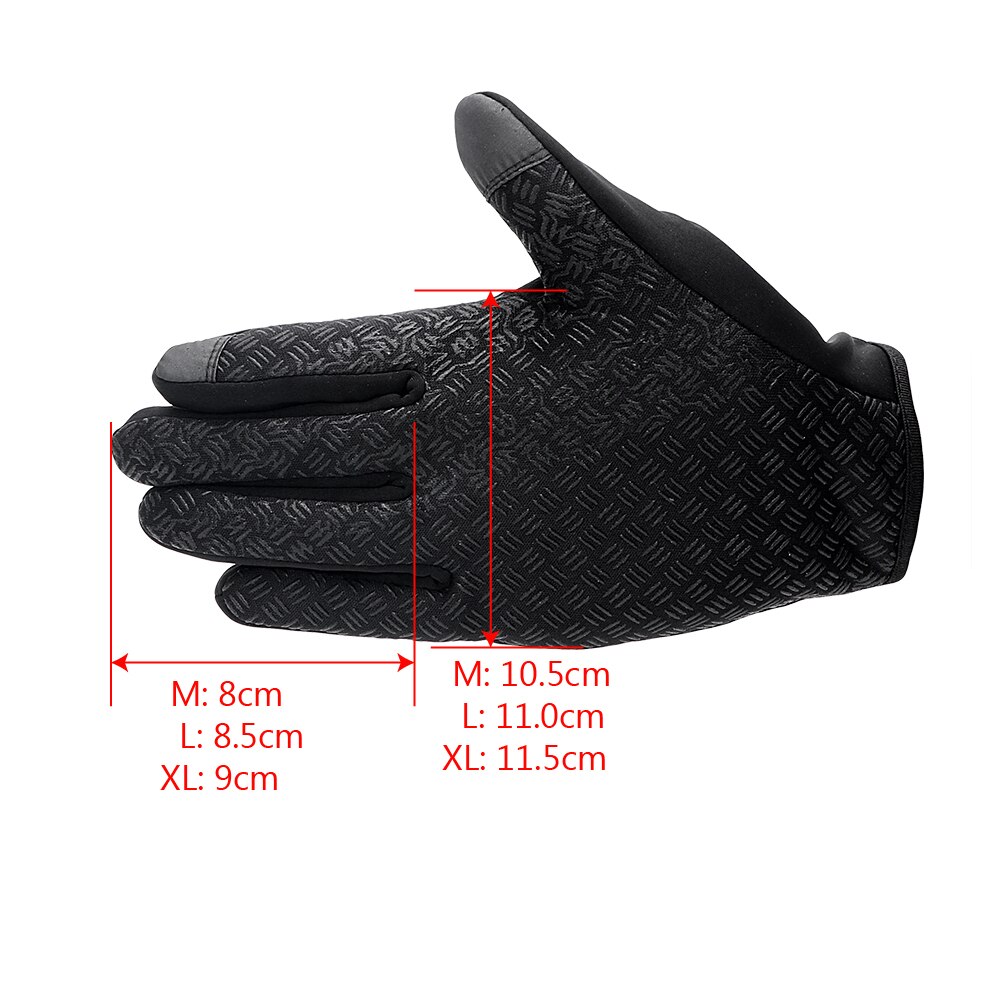 Motorhandschoenen Touch Screen Windstopper Volledige Vinger Ski Handschoenen Warm Rijden Handschoen Outdoor Sport Auto-Styling M L xl Maat