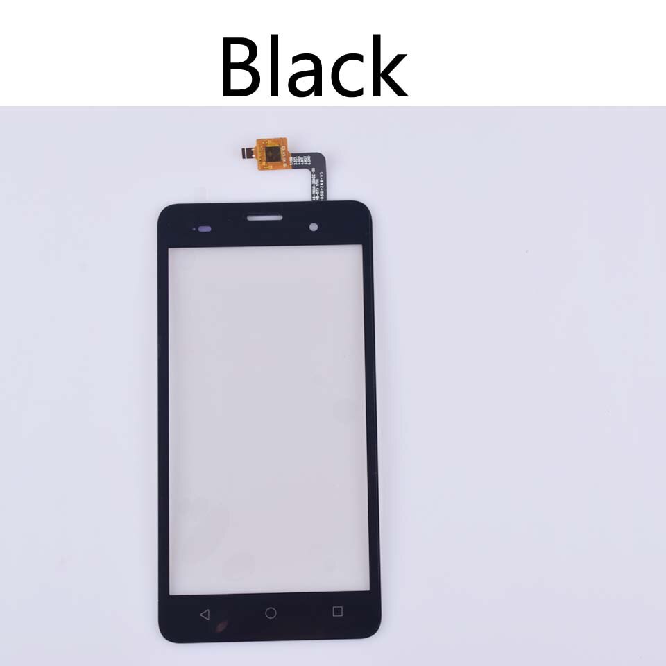 5.0 "Jerry Voor Wiko Jerry Touch Screen Panel Sensor Digitizer Glas Touchscreen GEEN LCD Vervangende Onderdelen: Black-No tool