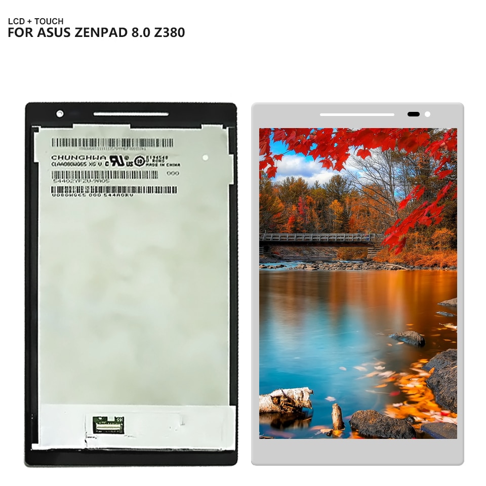 Für ASUS Zenpad 8,0 Z380KL Z380 LCD Display Touch Screen Panel Digitizer Montage mit kostenlose tools