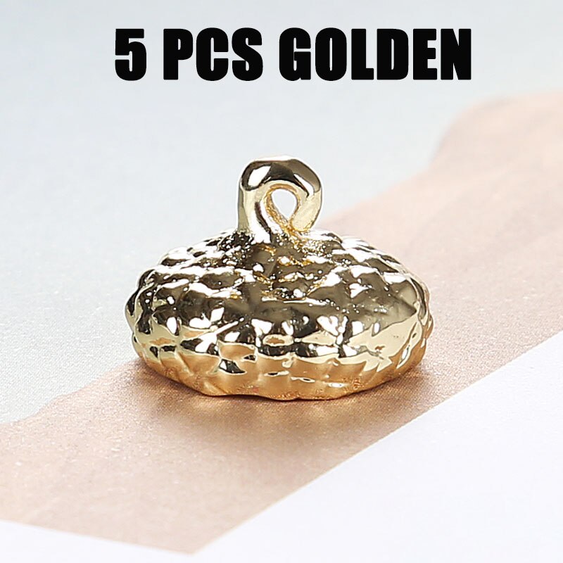 Molde de epoxi de bellota de cristal para accesorios colgantes joyas resina artesanía decorativa DIY Bellota tipo Moldes de resina epoxi: Golden