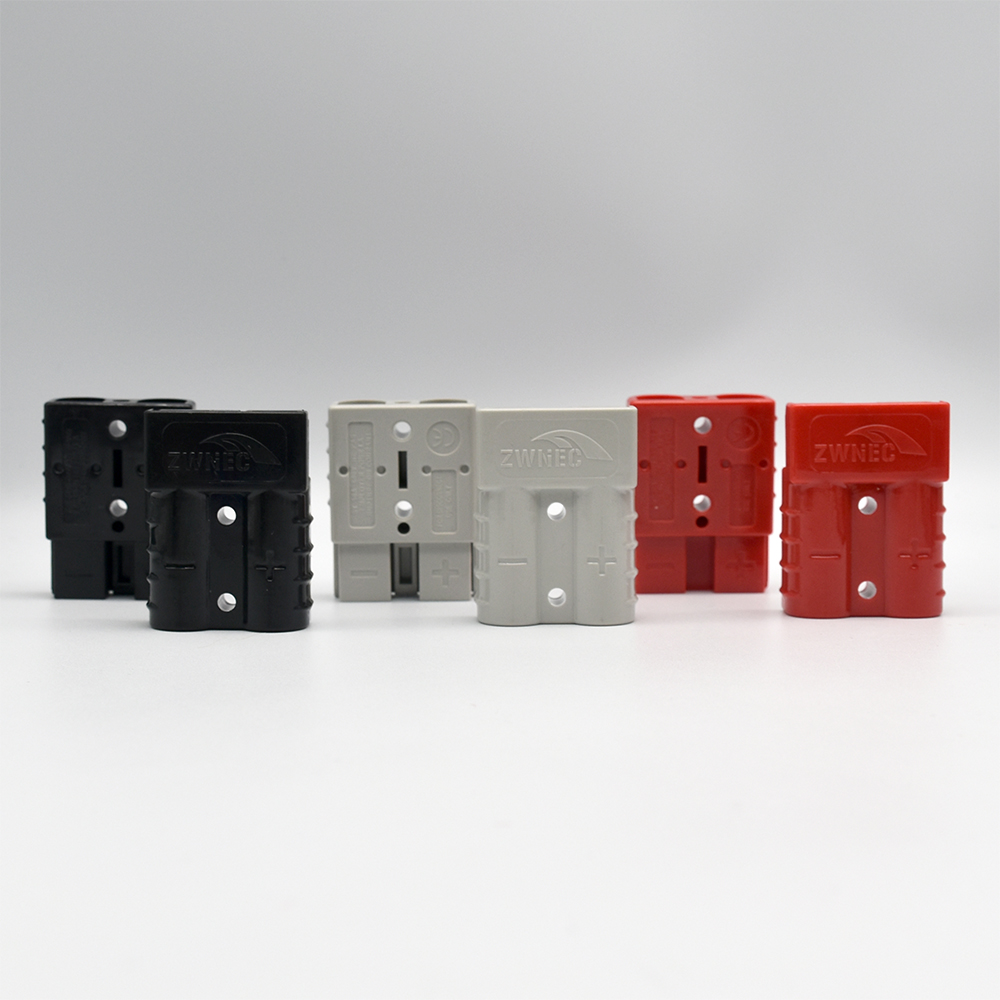 2PCS For Anderson 50A 120A 175A 350A 600V Plug Cable Terminal Battery Power Connector Kit Quick Plug Battery Charging Connector