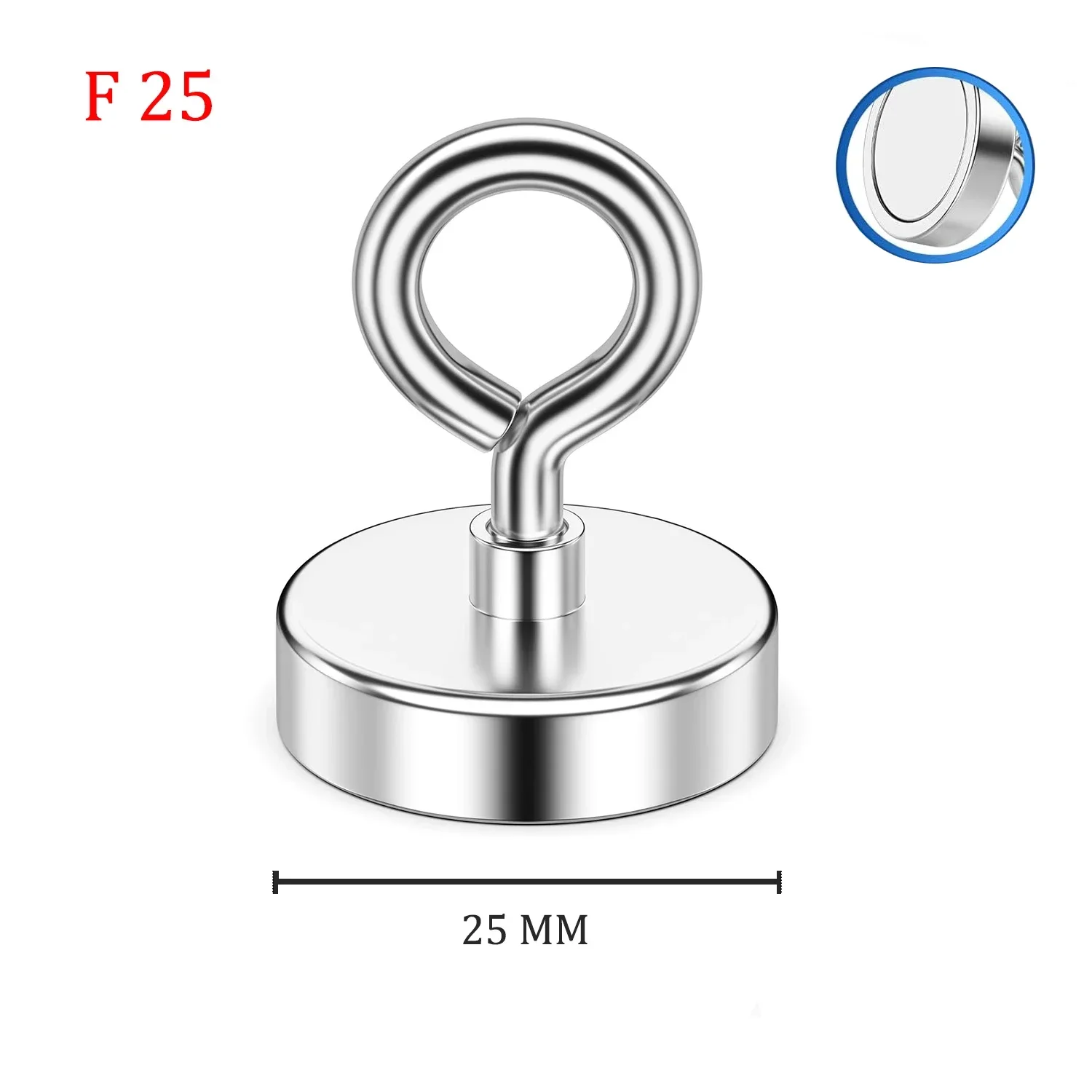 Super Strong Neodymium Fishing Magnets Salvage magnets super powerful Neodymium Magnet Powerful Neodymium Magnet for Fishing ima: Orange