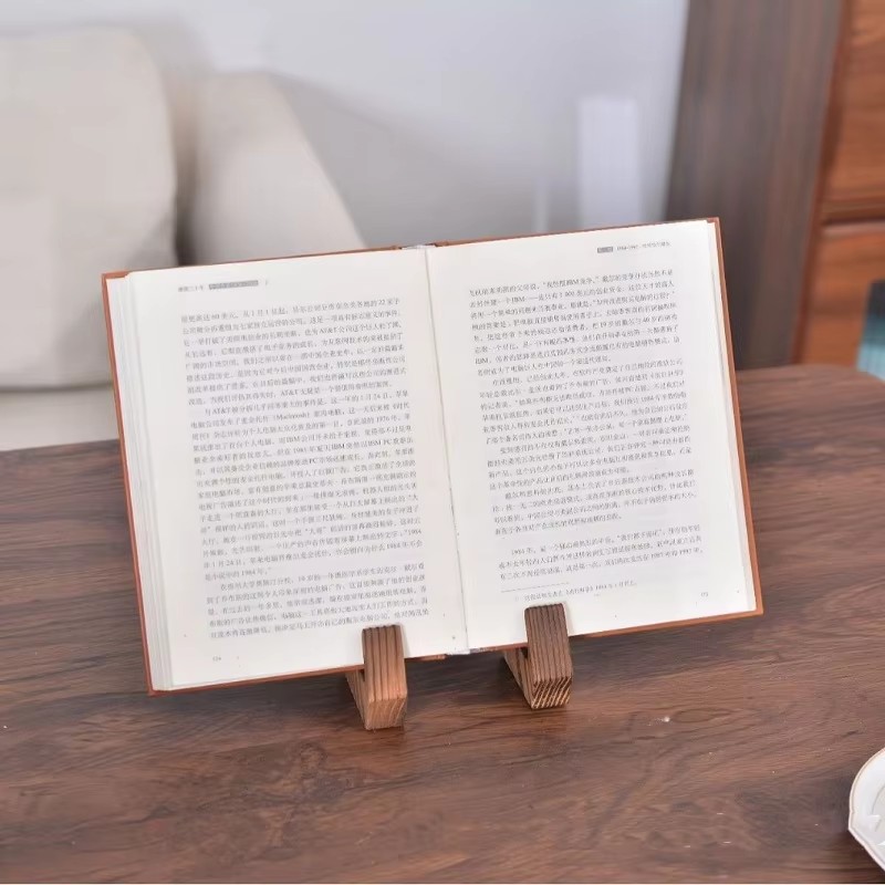 Holz Plattenhalter Anzeige Ständer Fotorahmen Ständer Rezept Buch Rekord Gestell Tischplatte Dekorative Bild Regal Heimat Dekoration