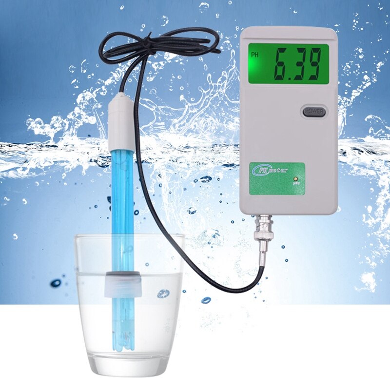 PH-3012B Purity PH Meter Digital Water Tester for Biology Chemical Laboratory: Default Title