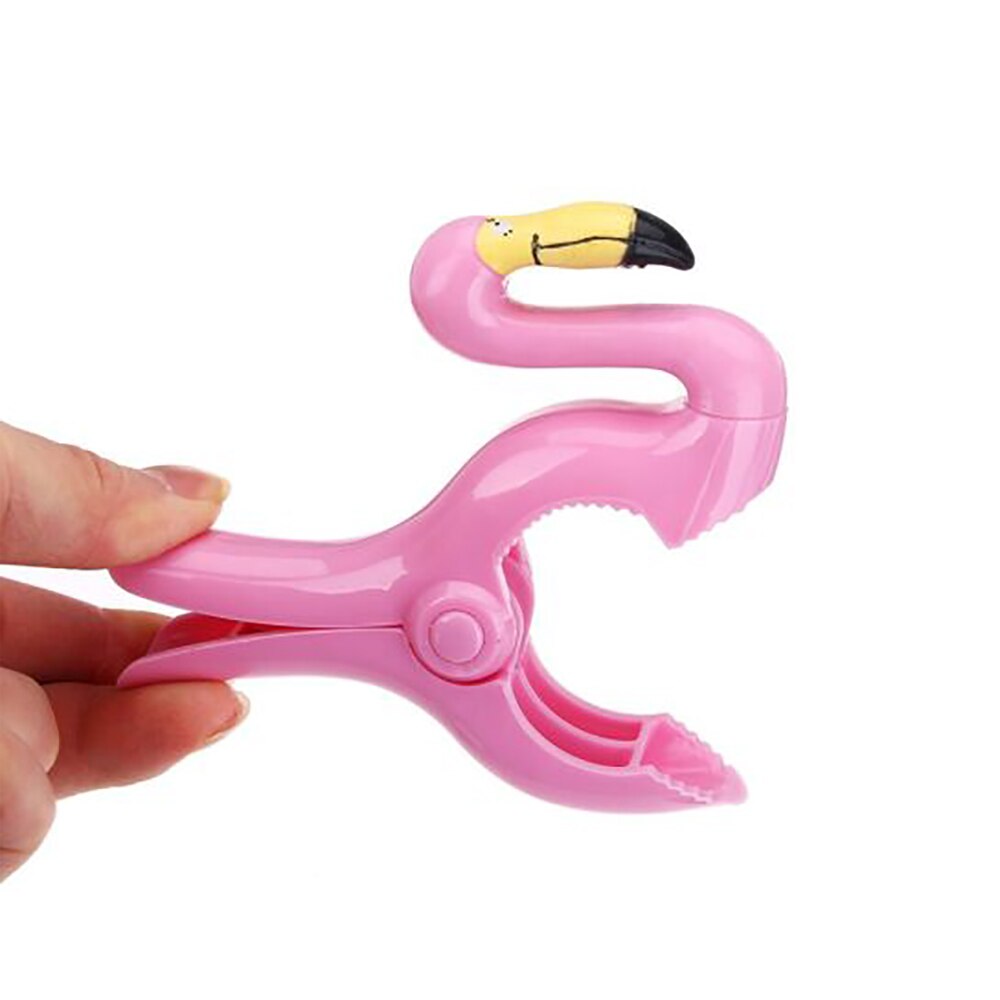 Pinzas de plástico para toallas de playa para tumbonas, tumbonas, animales decorativos, pinzas para ropa, pinzas de secado de gran tamaño, ganchos de retención: 1