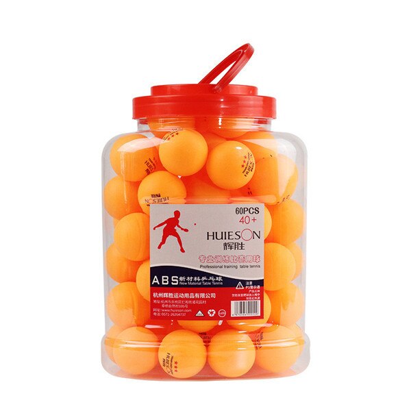 GEWO Training Club Tischtennisbälle - 2 Sterne Tischtennis-Ball 40 aus ABS Plastik mit Naht - Hochwertige Trainings-Bälle mit präzisem Flugverhalten - Durchmesser 40 mm, 72 Stück, orange