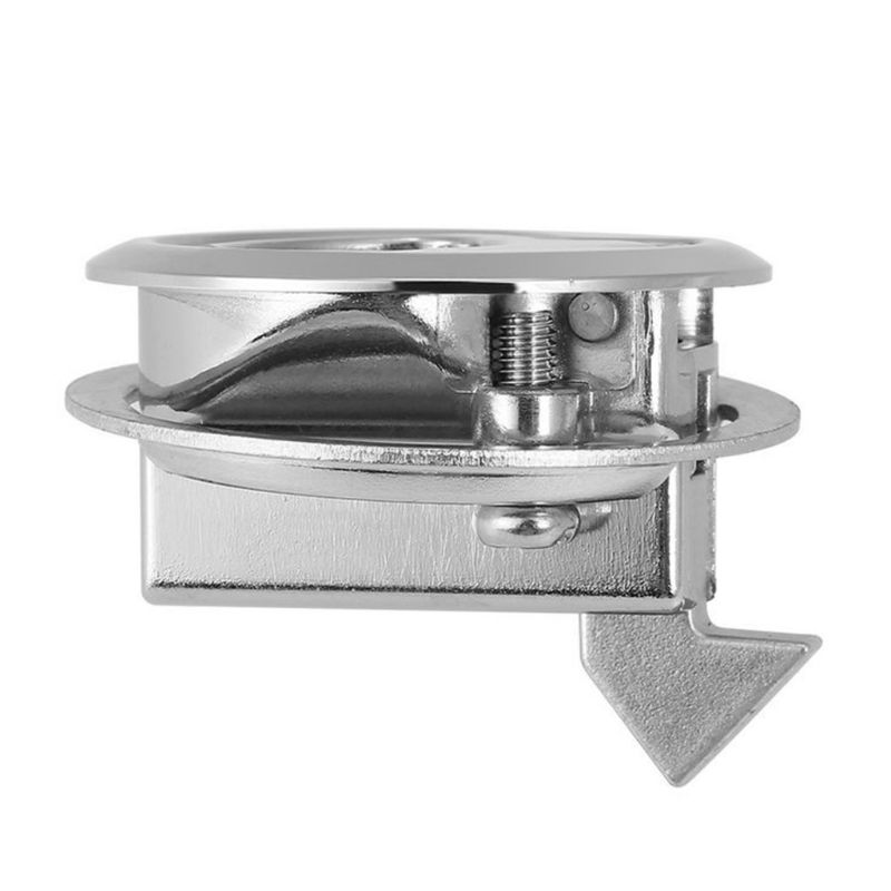 Marine Boat Stainless Steel 2" Flush Pull Hatch Latch For RV Caravan Boat
