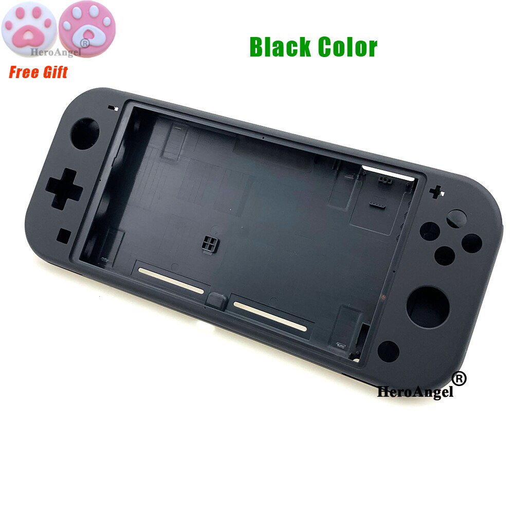 Black Yellow Front Back Housing Shell Cover Case Set for Nintend Switch Lite Console Replacement Cover Case