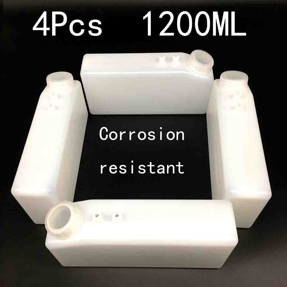 Corrosion resistant White Eco solven ink box ink tank 1200ml for eco solvent printer