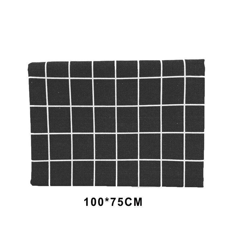 Ins checkered background cloth photo props striped black and white checkered photography background cloth