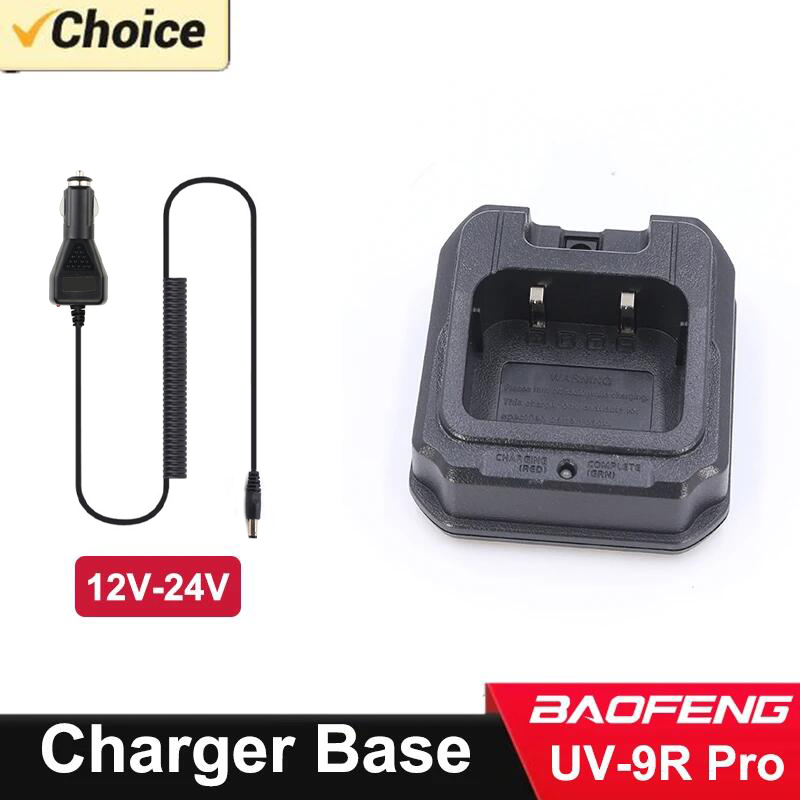 Baofeng – chargeur de batterie UV-S22 Pro V2, station d'accueil UV-9R Plus UV-9R PRO UV-68 UV-98 GMRS-9R UV-XR GT-3WP, talkie-walkie, Radios, accessoire: green