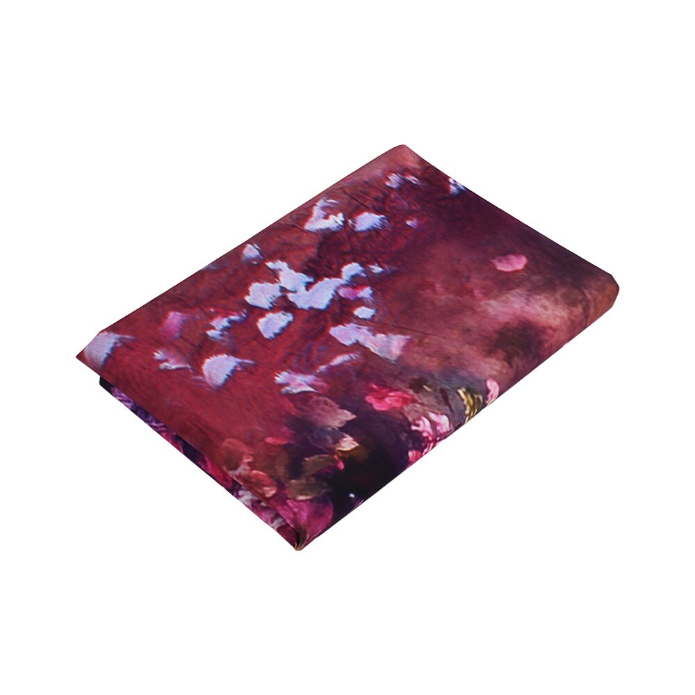 Andoer Photography Backdrop - 1.5x2.1m/5x7ft - Rose/Cherry/White Blooming Flower Wall - Digital Printed Polyester