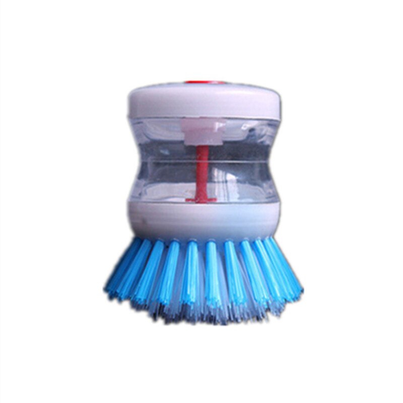 1 st kökstillbehör redskap tryck på den flytande tvättborsten för att rengöra borsten köksprylar grönsaksborsteverktyg.