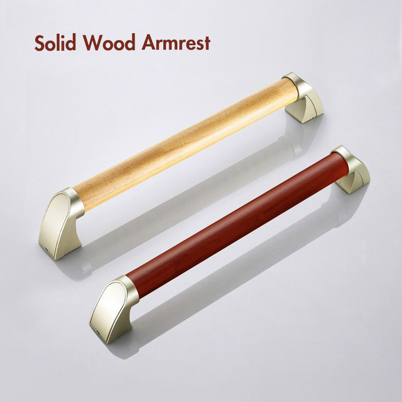 Massief houten badkamer Bad Veiligheidsarmsteun Toilet Sanitair Barrièrevrije hand Oude man Handicap Antisliphandvat