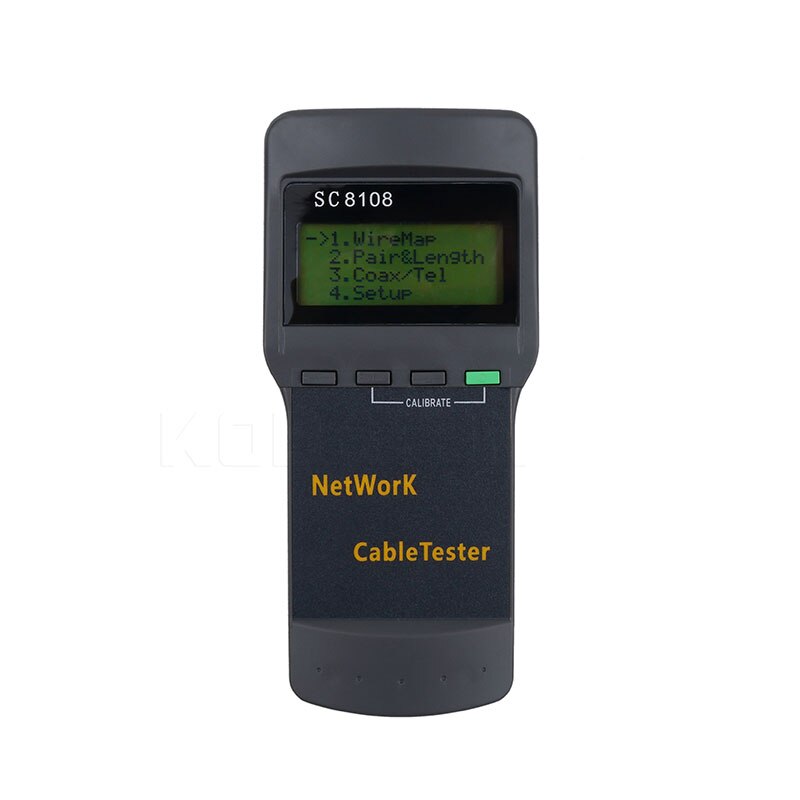 Draagbare SC8108 Lcd Draadloze Netwerk Tester Meter &amp; Lan Telefoon Kabel Tester &amp; Meter Met Lcd-scherm RJ45