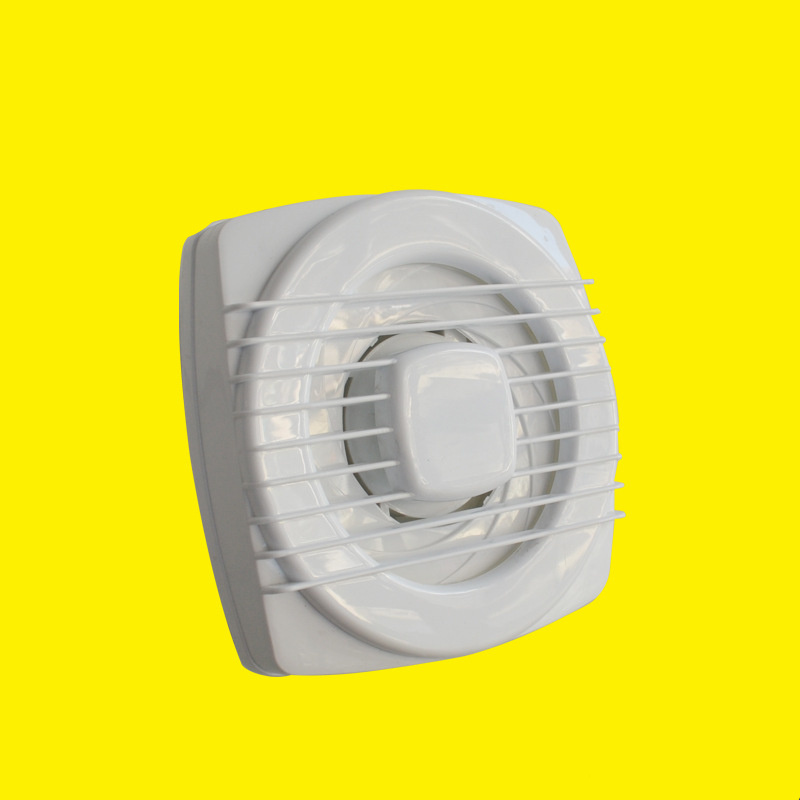 12W 220V White Hanging Wall Window Glass Small Ventilator Extractor Exhaust Fans Toilet Bathroom Kitchen Fan Hole Size 110x110mm