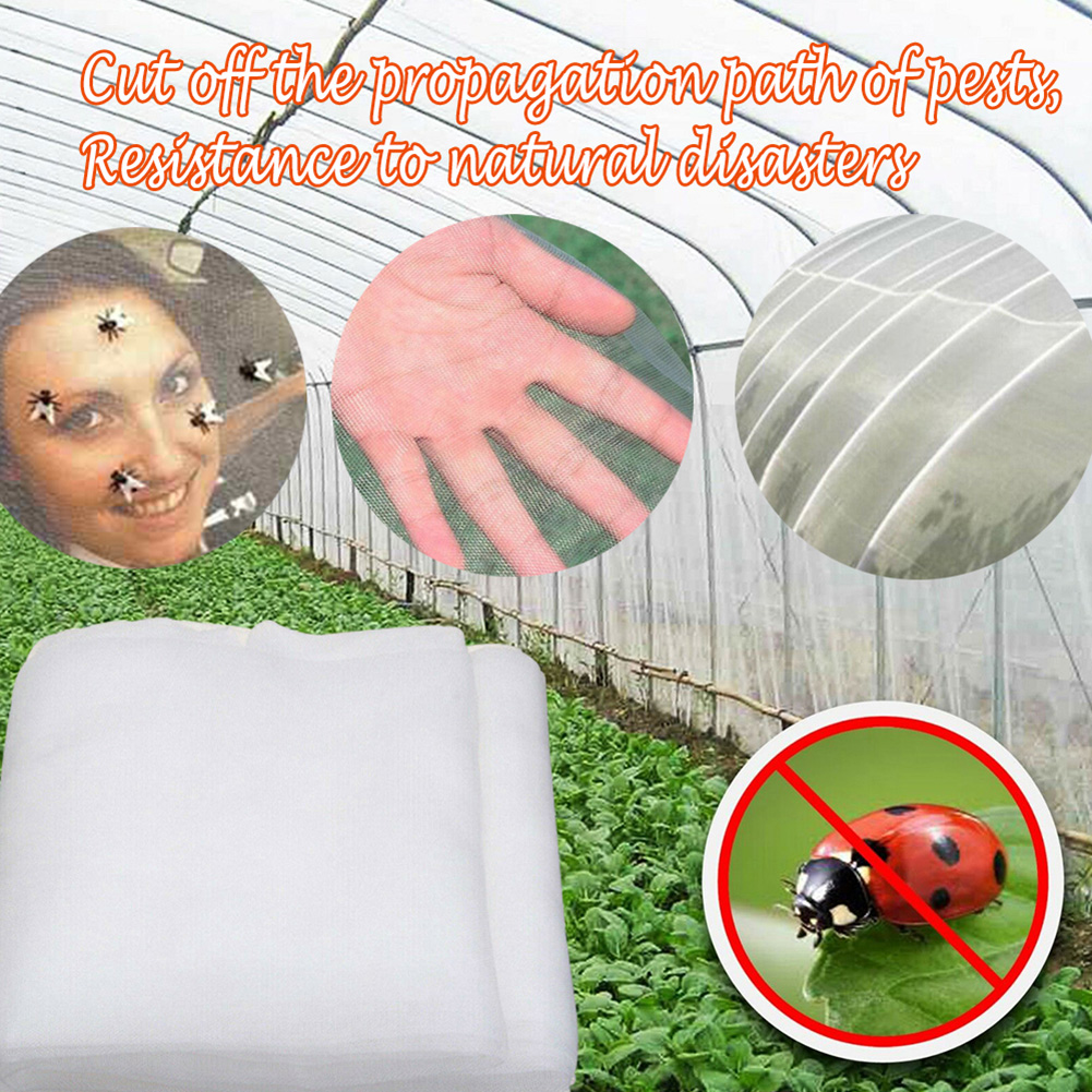 Mosquitera red para insectos y pájaros Malla Protectora de jardín barrera de protección plantas frutales flor BV789