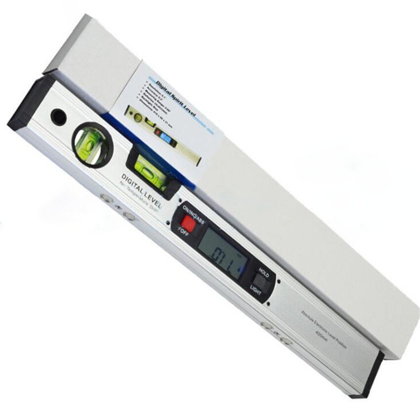 400mm Digital Level With Magnetic Display Digital Protractor Angle Ruler Electronic Digital Inclinometer Measuring Spirit Ruler