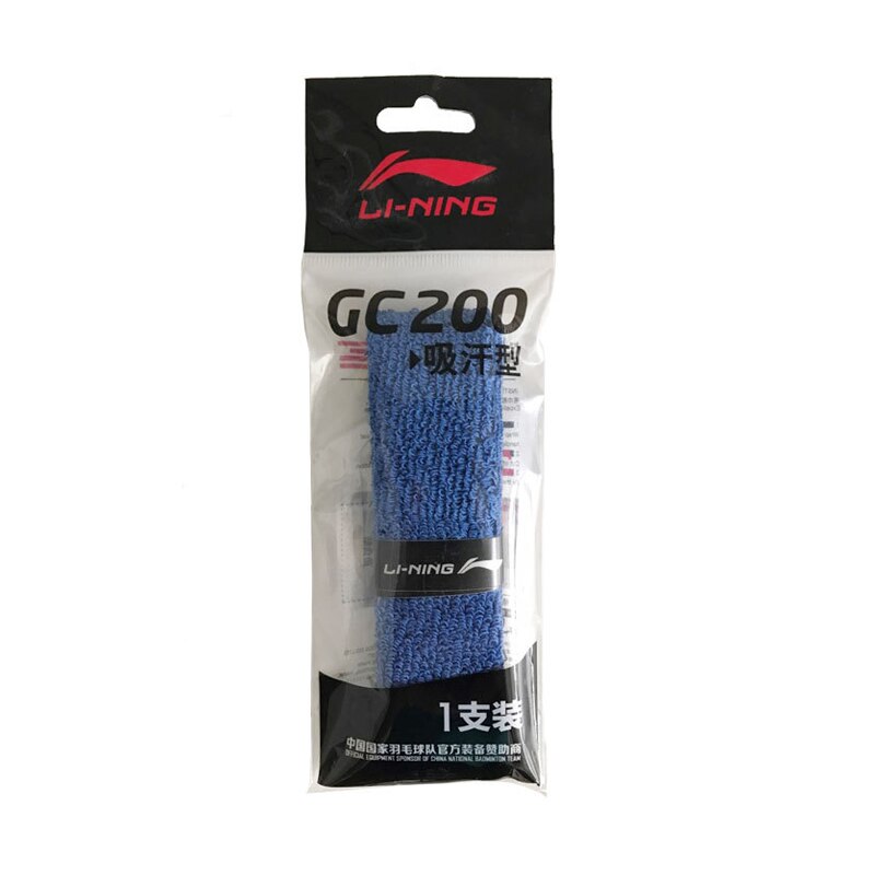 Li-Ning Badminton Overgrip GC200 Katoen Professionele Voering Accessoire Sport Apparatuur AYQM012 ZYF280: AYQM012-1