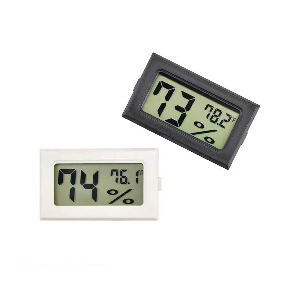 Mini Digital LCD Indoor Outdoor Convenient Temperature Sensor Humidity Meter Thermometer Hygrometer Gauge With Instruments Probe