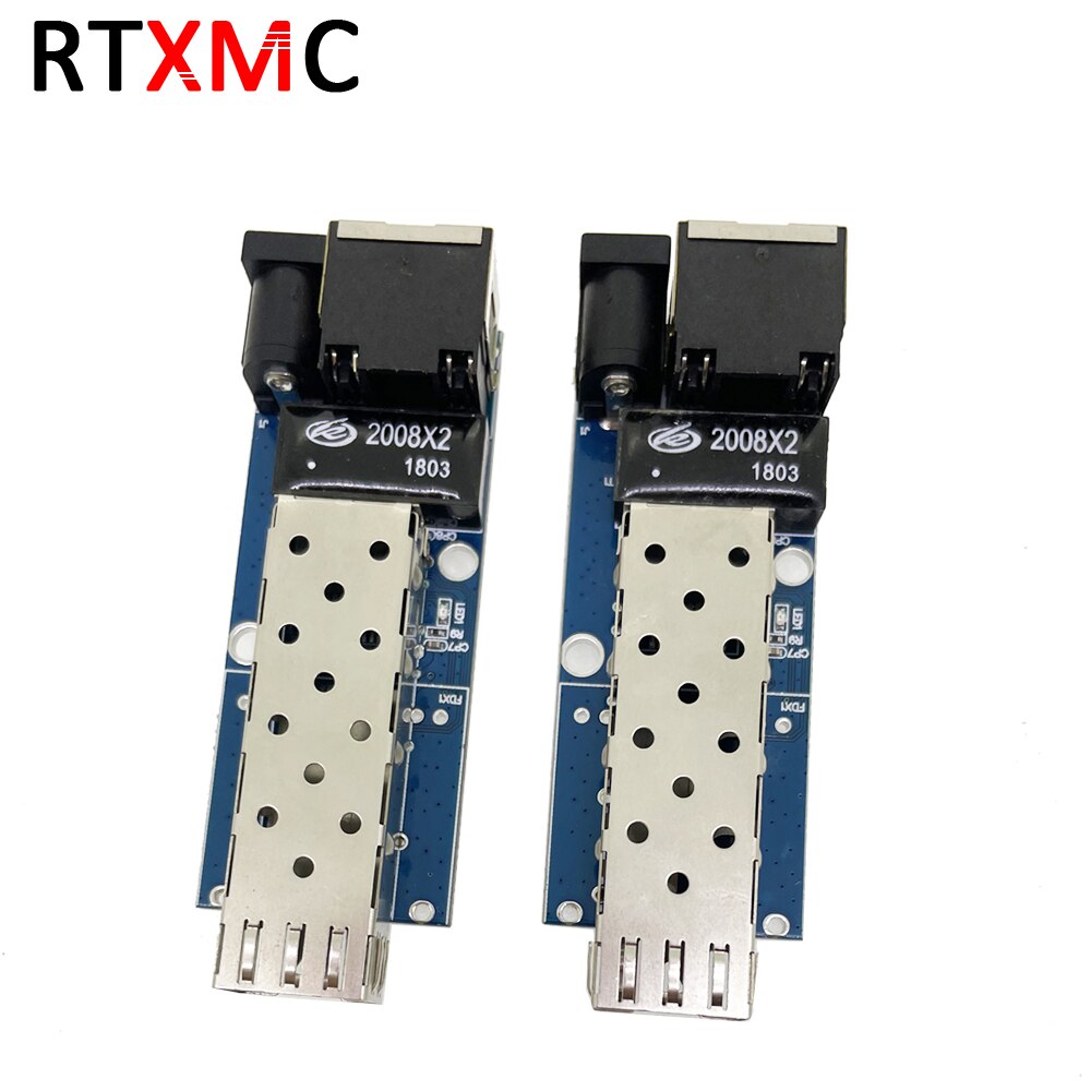 Convertisseur De média Fiber optique Sfp, convertisseur De média Ethernet,