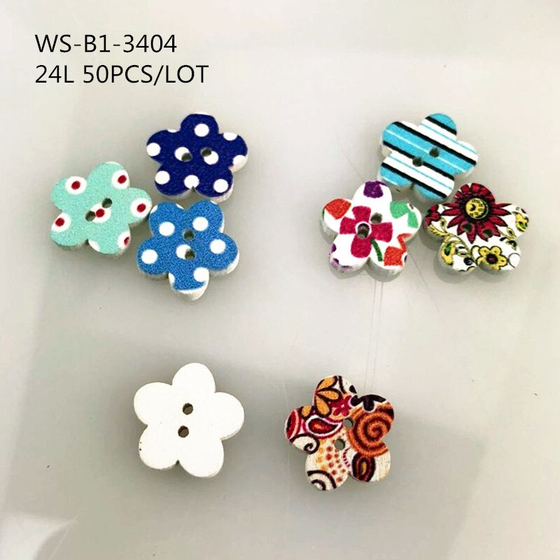 Botones de madera redondos y coloridos para bebé, botón de madera natural rosa, botones de para ropa, accesorios de costura de ropa