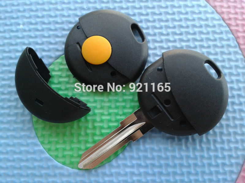 1 Pc Van 1/3 Knoppen Vervanging Auto Afstandsbediening Sleutel Shell Voor Smart Fortwo Sleutel Shell Voor Benz Case + Blade