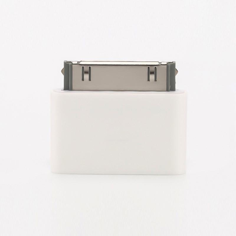 Adaptador convertidor de cargador Micro USB a 30 Pines, Compatible con Iphone 4, 4s, 3gs, Ipod, adaptador de sincronización de datos