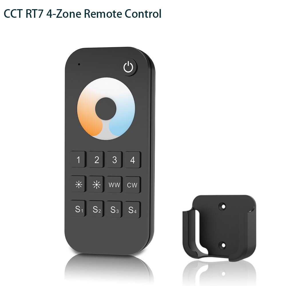 Tuya zigbee led-controller  dc 12v 24v 15a 5 in 1 rgb cct rgbw rgbcct led-streifen-controller  rf 2.4g fernbedienung smart home  wz5: Rt7- cct