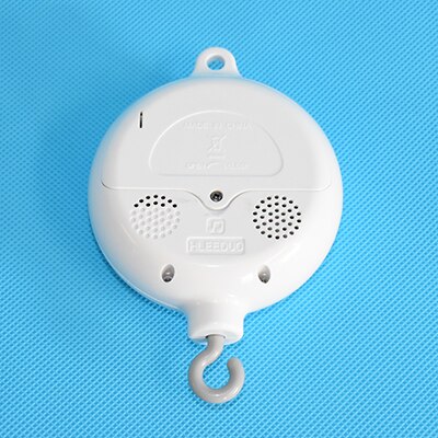 Soporte móvil giratorio blanco para cuna de bebé, caja de música, soporte de brazo, juguetes para bebés, sonajero, 0-12 meses: 35 SONGS 281