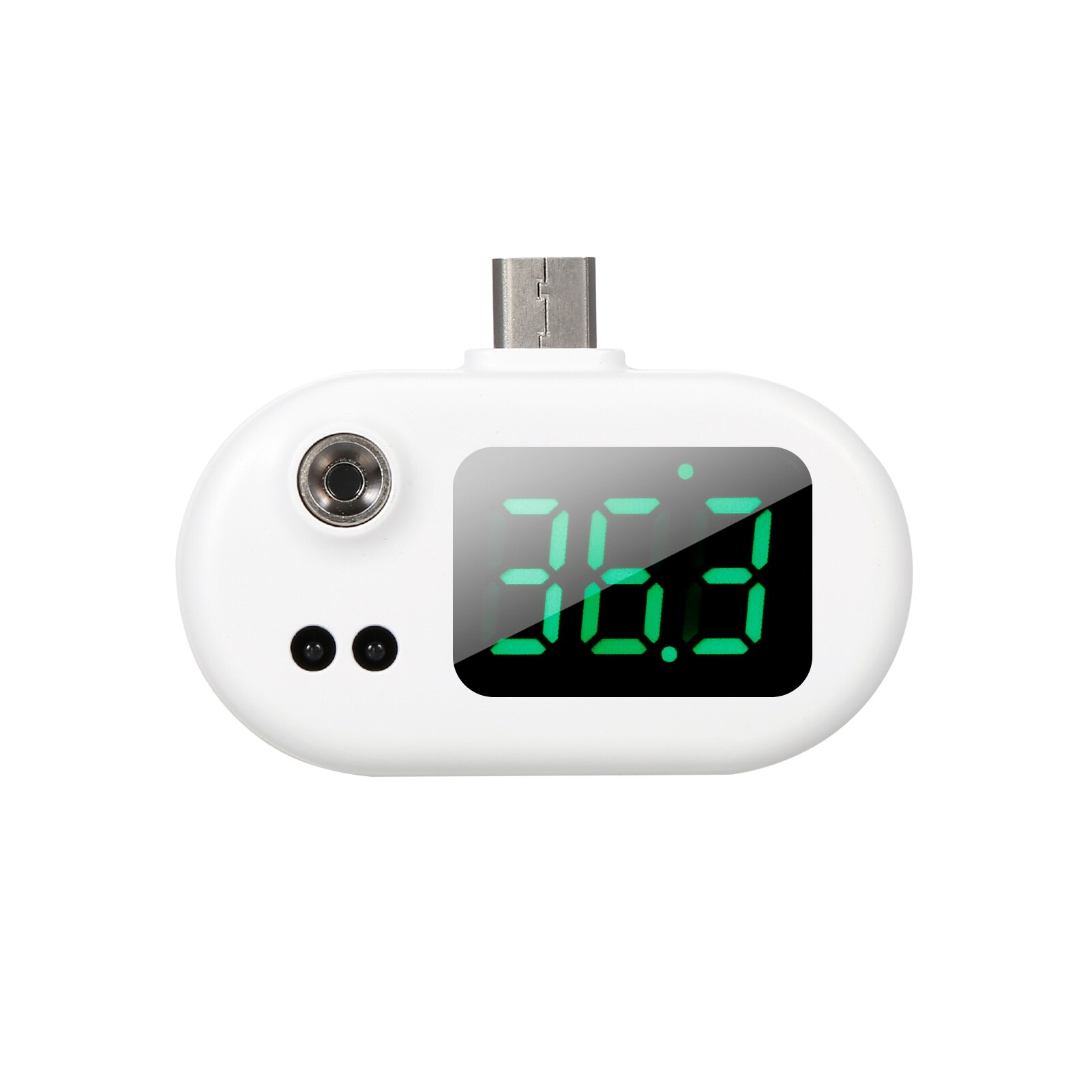 Mini Smart Mobile Phone Thermometer for Android iOS Huawei Forehead Temperature Measuring Meter Non-contact Infrared Thermometer: Android interface
