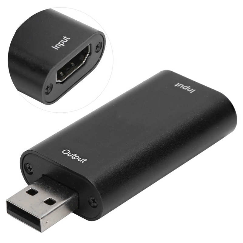 Small Card 4K Video Card to USB2.0 Converter for DVD/Camera Record to USB2.0 Converter