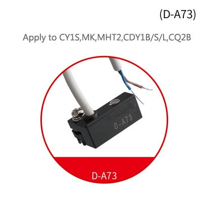 BLCH 10PCS Air Pneumatic Cylinder Magnetic Reed Switch Sensor D-A73 D-Z73 D-A93 D-C73 D-A54 D-B54 CS1-G J S U F Proximity Sensor: D-A73