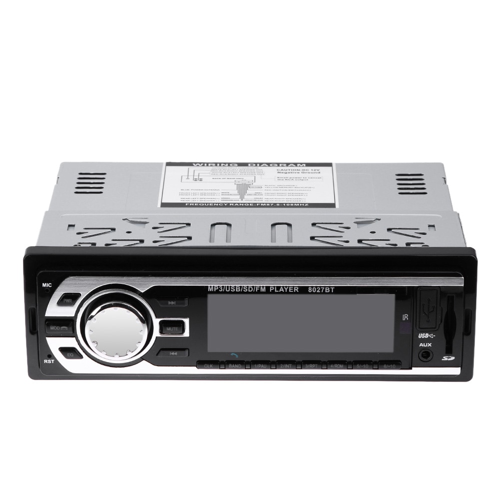 Auto Radio Stereo Speler Digitale Bluetooth Auto MP3 Speler 60Wx4 Fm Radio Stereo Audio Muziek Usb Tf Fm Radio Audio module