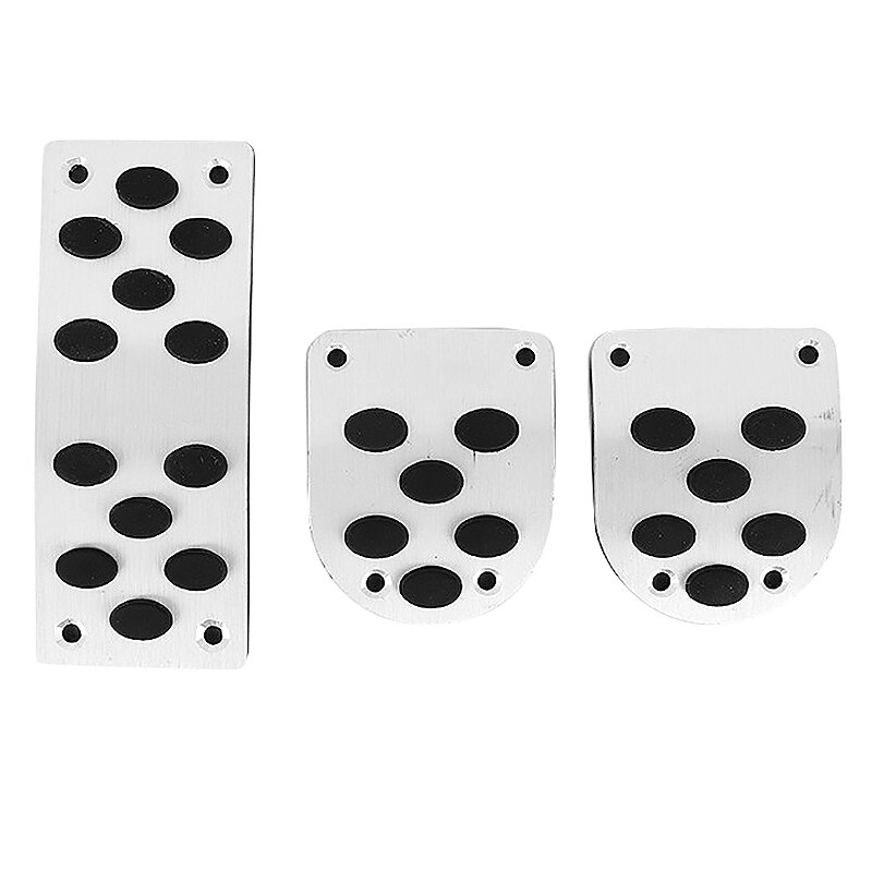 Universal Car Pedal Brake Throttle Clutch Modified Pedal Non-Slip Aluminum Pedal