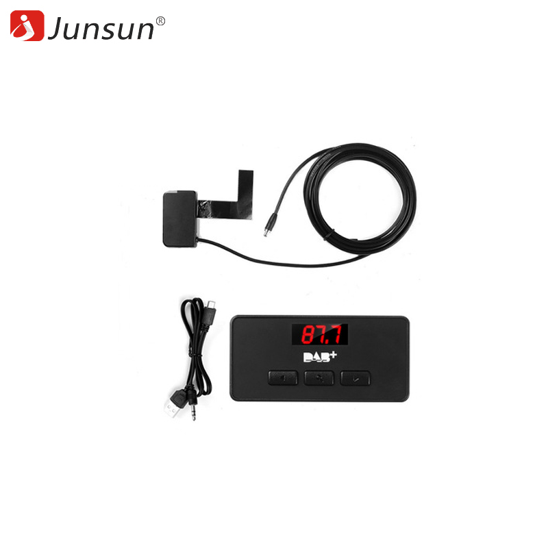 Auto DAB Antenne Met USB Adapter Ontvanger Voor Junsun DVD