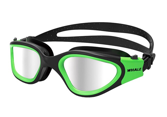 Whale Zwembril Anti-Fog High-Definition Coating Professionele Volwassen Universele Grote Frame Lenzen Gepolariseerde Licht Bril: MM7205