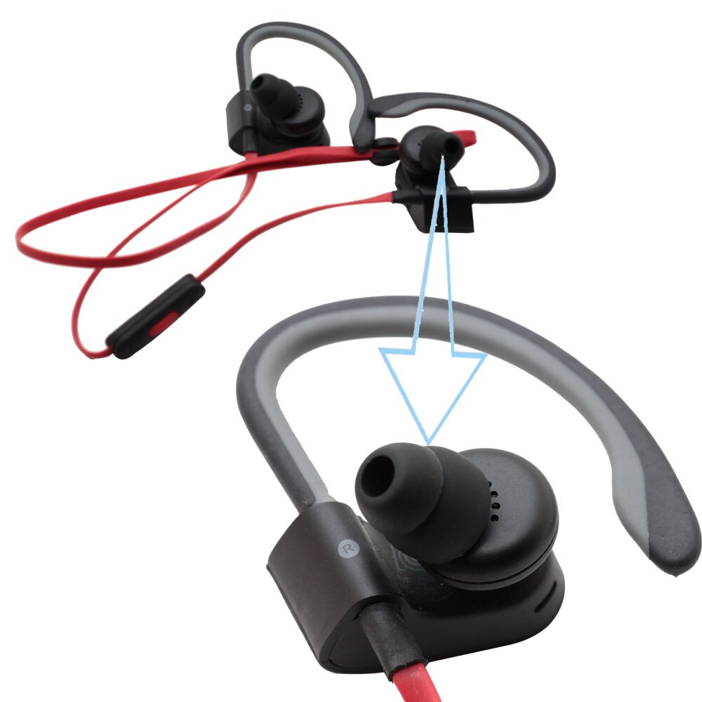 Poyatu Vervanging Siliconen Oordopjes Knoppen Voor Powerbeats 2 Draadloze Powerbeats3 Headset Sport Hoofdtelefoon Oordopjes Oordopjes Oorhaak