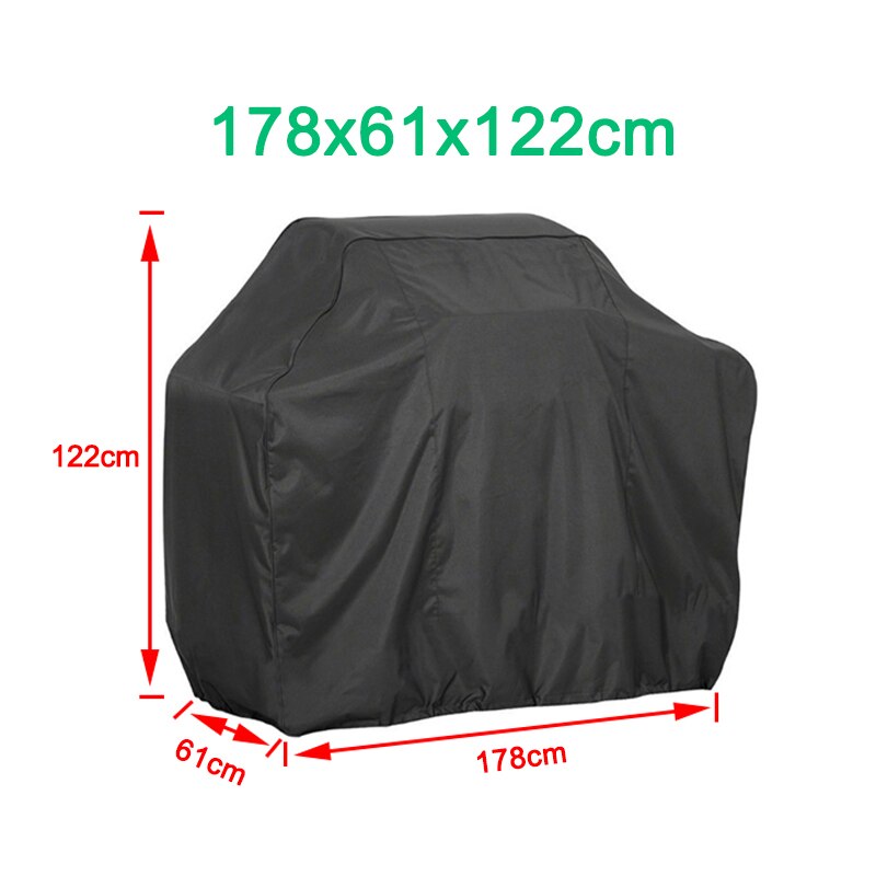 Bbq Grill Barbeque Cover Anti-stof Waterdicht Weber Zware Charbroil Bbq Cover Outdoor Regen Beschermende Barbecue Cover 29size: 178x61x122cm
